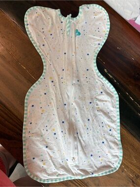 Love to Dream Starry Sleep Sack - White and Blue